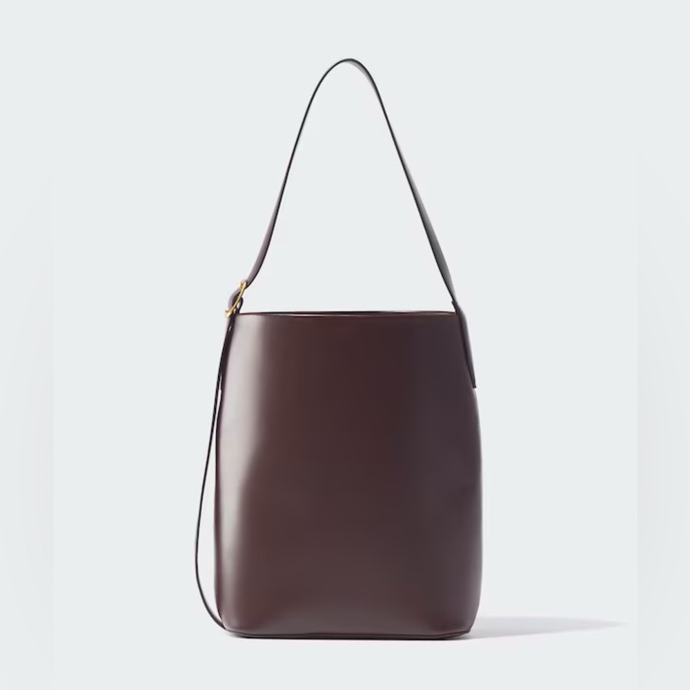 Uniqlo Brown vegan leather Shoulder Bag